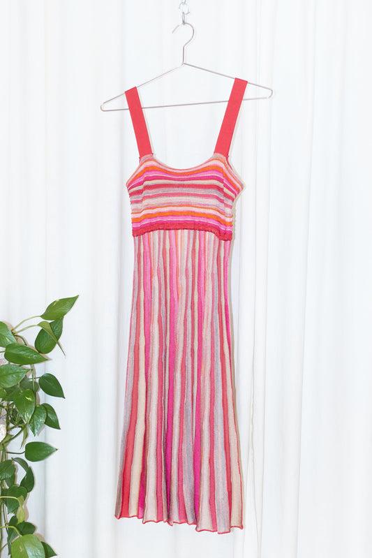 Missoni multicoloured stripe dress