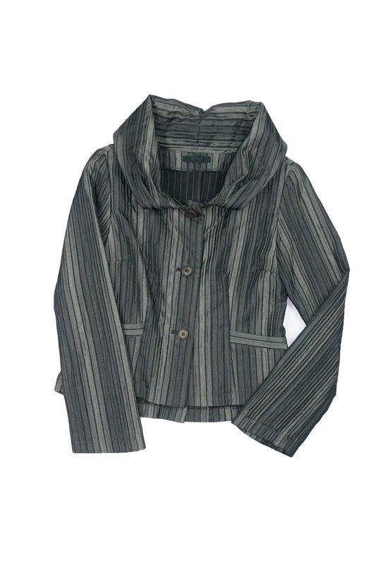 Romeo Gigli cropped shawl collar jacket