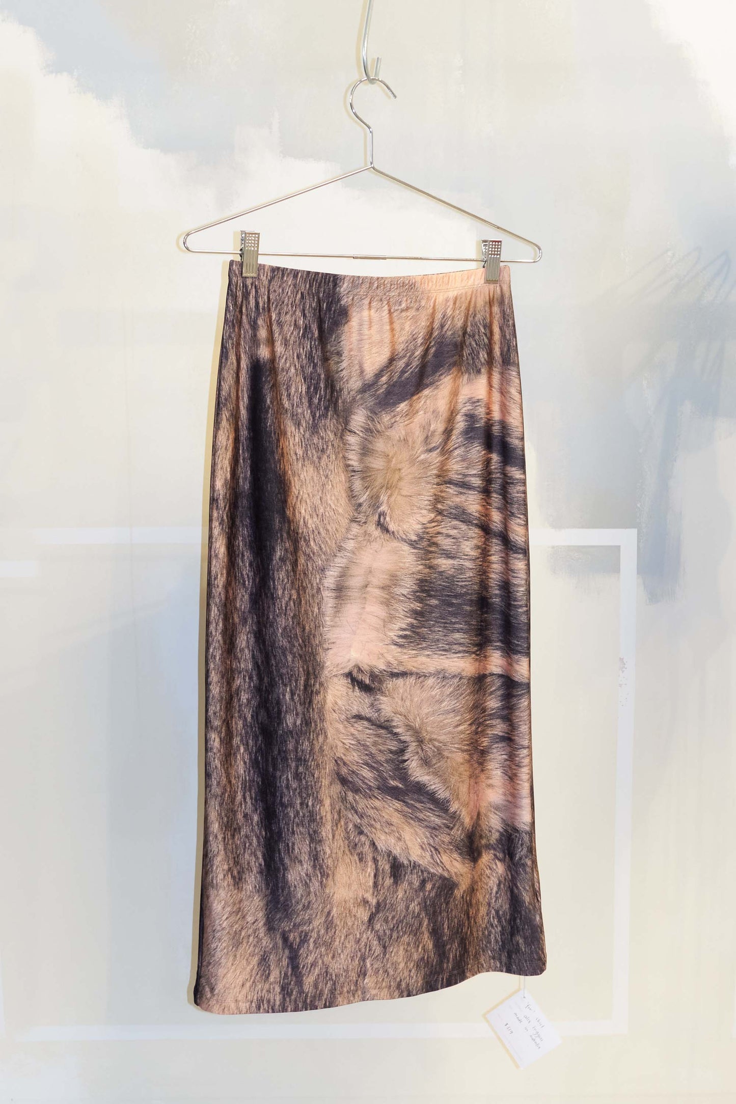 Alix Higgins 'fur' skirt