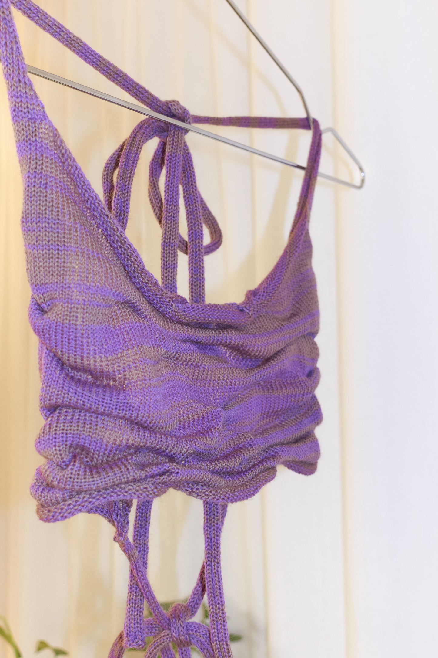 Tricote knit bra-top